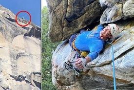 سقوط کوهنورد جوان: لحظه‌ای که به صورت زنده پخش شد