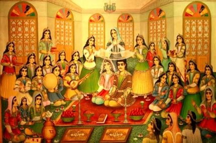 سنن شب زفاف در ایران قدیم: ترکیبی از پاکیزگی و معنویت